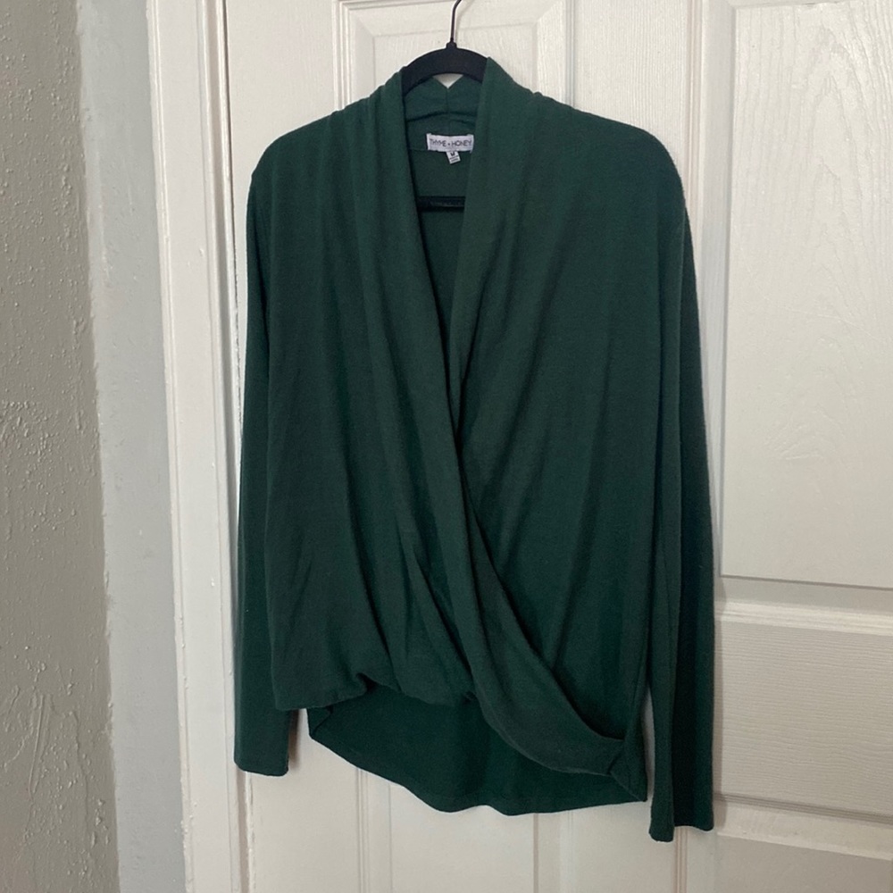 Deep V-Neck Sweater